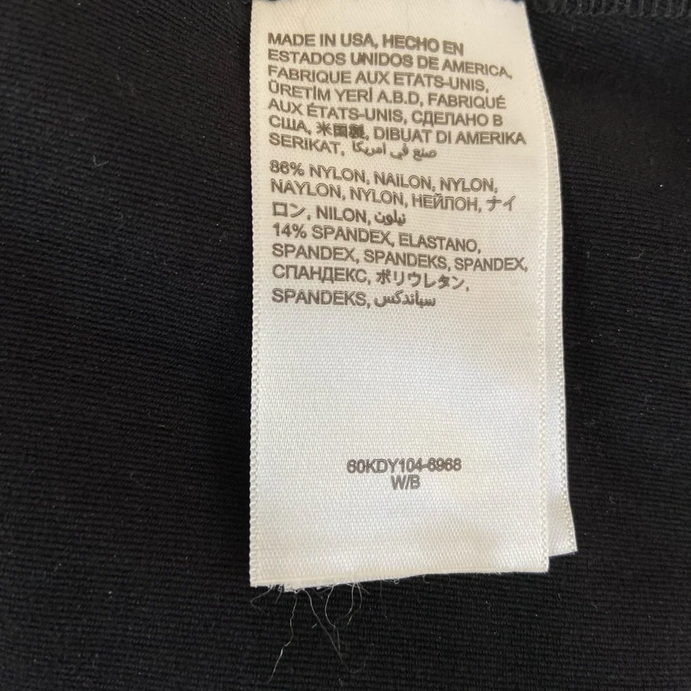 Fitted sleeveless logo top. Never worn, top has stretch. Made in USA. - Picture 4 of 4
